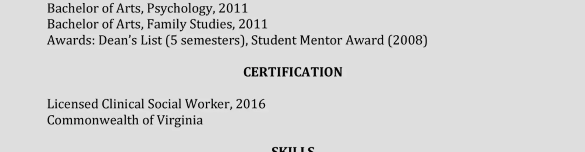 How to Write a Perfect Social Worker Resume (Examples Included) How to Write a Perfect Social Worker Resume (Examples Included)