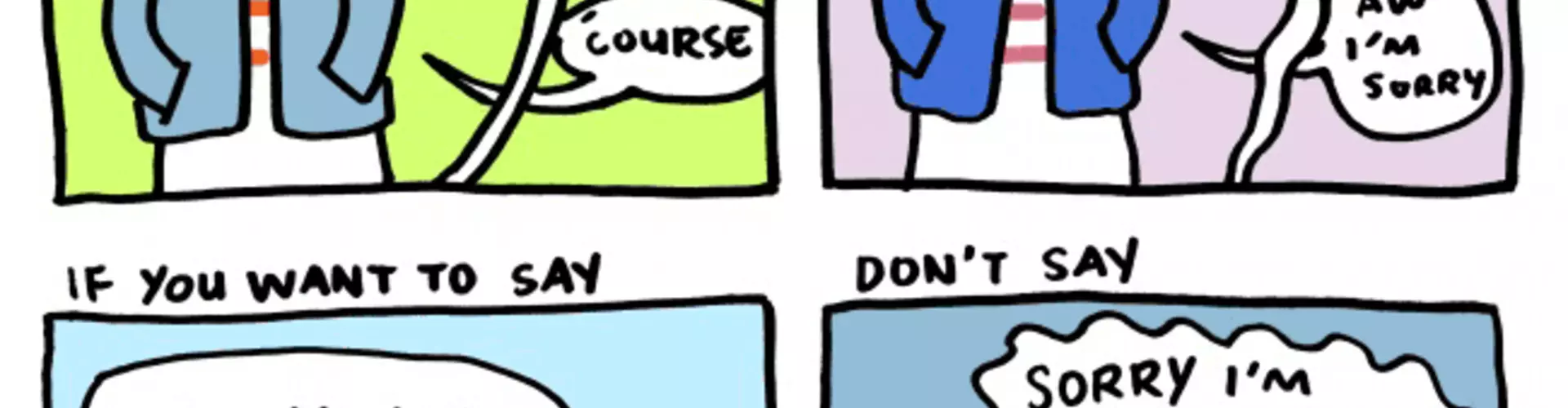 Why You Should Say 'Thank You' Instead of 'Sorry'
